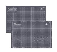 Headley Tools Tapis de découpe auto-cicatrisant épais de 30,5 x 45,7 cm, tapis de découpe rotatif A3 pour travaux manuels, planche à découper double face 5 plis pour modélisation de tissu, projet de