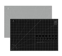 Headley Tools Tapis de découpe auto-cicatrisant épais de 61 x 91,4 cm, tapis de couture rotatif A1 pour travaux manuels, planche à découper double face 5 plis pour tissu, matelassage, arts du cuir