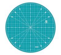 Headley Tools Tapis de découpe rond rotatif de 33 x 33 cm, auto-cicatrisant avec rotation à 360 degrés et base antidérapante, parfait pour le matelassage du tissu, le cuir, les loisirs créatifs