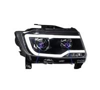 Headlight compatible for Jeep Compass 2011-2016 Grand Cheroke Car Automotive Supplies LED DRL HELLA XENON LEN HELLA H7 ACCESSOIRES DE CAR(No bulb in low beam)
