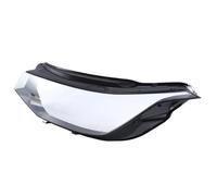 Headlight Eyebrows Convient pour VW Tiguan L 2022, couvercle de phare transparent en verre organique(Transparent Right)