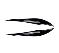 Headlight Eyebrows Lot de 2 sourcils de phare avant pour BMW F30, F32, F33, F34, F35, F31, 318i, 320i (2013-2019)(Gloss Black)