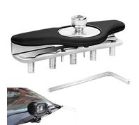 Headlight Mount Bracket, Stainless Steel Fixture, Waterproof Holder with 5 Screws, Automotive Accessory with Secure Grip, 2.95x0.28 inches Vehicle Utility, Compact Tool for Truck Car Sedan Trailer