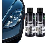 Headlight Restoration Kit-Car Lamp Recover Emulsion, Elimination of Oxidation Polishing & Apply Turn Cloudy Headlights Into Crystal Clear Vision Long-Lasting Protection for All Headlights (2pcs)