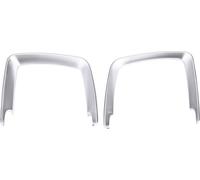 Headlight Switch Frame Cover Trim Sticker for BMW 1 2 3 4 X5 X6 Series F20 F22 F30 F32 Silver