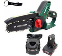 HEADNMORE® Bundle - PARKSIDE® Coupe-bois sur batterie 12V Elagueur PGHSA 12 + porte-clés HEADNMORE® (batterie 1x4Ah incluse)