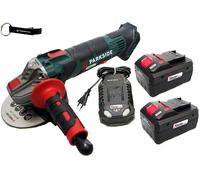 HEADNMORE® Bundle - PARKSIDE® Meuleuse d'angle sans fil 20V PWSA 20 en coffret de transport + porte-clés HEADNMORE® (incl. 2x 8Ah batterie)
