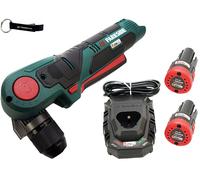 HEADNMORE® Bundle - PARKSIDE® Perceuse-visseuse d'angle sans fil 12V PWBSA 12 + porte-clés HEADNMORE® (batterie 2x2Ah incluse)