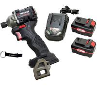 HEADNMORE® Bundle - PARKSIDE PERFORMANCE® 20V - Clé à chocs rotative sans fil 1/4" PDSSAP 20 + porte-clés HEADNMORE® (batterie 2x4Ah incluse)