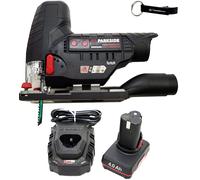 HEADNMORE® Bundle - PARKSIDE PERFORMANCE® Scie sauteuse sans fil 12V PPSTKA 12 + porte-clés HEADNMORE® (batterie 1x4Ah incluse)