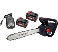 HEADNMORE® Bundle - PARKSIDE PERFORMANCE® tronçonneuse à chaîne sans fil 40V PPKSA 40 + porte-clés HEADNMORE® (incl. 2x batterie 4Ah + chargeur 4,5A))
