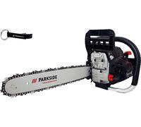 HEADNMORE® Bundle - PARKSIDE PERFORMANCE® tronçonneuse à essence PPBKS 56 + porte-clés HEADNMORE