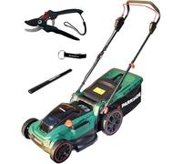 HEADNMORE® Parkside® PRMA 40-Li D2 Tondeuse à gazon sans fil 40 V (sans piles) + porte-clés + mètre pliant