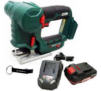 HEADNMORE® Bundle - PARKSIDE® Scie sauteuse et scie sabre sans fil PSSSA 20V 2en1 + porte-clés HEADNMORE® (batterie 1x2Ah incluse)