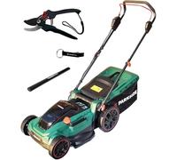 HEADNMORE Offre pour tondeuse à gazon sans fil Parkside 40 V PRMA 40-40 cm Largeur de coupe, sac de 50 l - sans batterie ni chargeur + accessoires HEADNMORE et chaussettes de travail Parkside (+