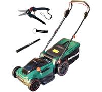 HEADNMORE Offre pour tondeuse à gazon sans fil Parkside 40 V PRMA 40-40 cm Largeur de coupe, sac de ramassage de 50 l - Sans batterie ni chargeur + accessoires HEADNMORE et chaussettes de travail