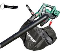 HEADNMORE® Pack - Parkside® Aspirateur et souffleur à feuilles sans fil 40V PLSA 40-Li D3 (sans batterie) + Porte-clés