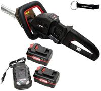 HEADNMORE® Pack - Parkside Performance® 40V Tondeuse à Haies sans Fil PPHSA 40 + Porte-clés HEADNMORE® (incl. 2x4Ah Batteries)