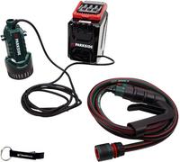 HEADNMORE® Pack - PARKSIDE® Pompe à eau pour baril de pluie PRPA 20 sur batterie 20V (sans batterie) + Porte-clés