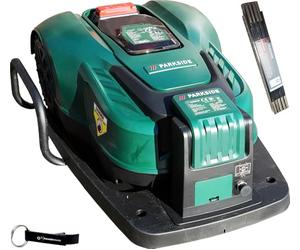 HEADNMORE® Pack - Tondeuse robot Parkside® 20 V PAMR 500 + mètre et porte-clés