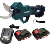 HEADNMORE® Parkside® Paas 20 Sécateur sans fil 20 V + porte-clés HEADNMORE® (batterie 2 x 2 Ah)