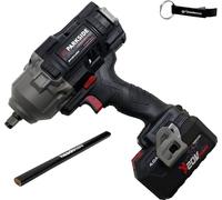 HEADNMORE PARKSIDE PERFORMANCE Visseuse à chocs sans fil 20 V 1356 Nm 1/2" avec batterie 4 Ah et chargeur - X 20 V Team (chaussettes de travail)