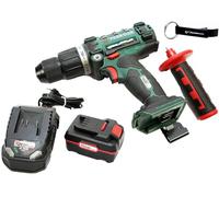 HEADNMORE® Parkside PSBSA 20 Perceuse-visseuse sans fil 20 V + porte-clés HEADNMORE® (1 batterie 4 Ah)