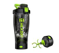 HeaDot Shaker électrique de protéines pour milkshakes protéinés et substituts de repas, bouteilles mélangeurs rechargeables de type C de 680 ml, fabriquées en Tritan sans BPA