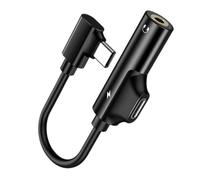 Headphone And Charger Adapter - Multi-Function Portable Compact Mini | Earphones Converter For Women Travel Daily Commute Office Home School Work Phone Tablet Laptop Music Podcast Calls