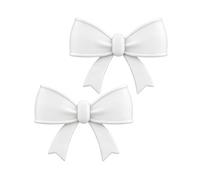 Headphone Bows, Over Ear Headset Bow Accessories, Lightweight Comfortable Decorative Accent, Cute Headphone Attachment, for Girls Ladies Students Streamers Music Lovers Daily Commute Work Study Travel