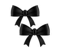 Headphone Bows, Over Ear Headset Bow Accessories, Lightweight Comfortable Decorative Accent, Cute Headphone Attachment, for Girls Ladies Students Streamers Music Lovers Daily Commute Work Study Travel