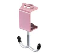 Headphone Holder - Desk Mount Double Hook Bag Organizer | Iron Clamp Adjustable Thickness Storage Rack for Kitchen, Bathroom, Dorm, Office, Bedroom, Living Room, Study, Sturdy Multifunctional Space