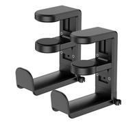 Headphone Stand | 360 Degree Rotation Earphone Mount Built In Cable Holder
