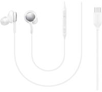 Headphones for Samsung Galaxy S20 5G UW Braided Cable - Designed- with Microphone (White) USB-C Connector (US Version with Warranty)