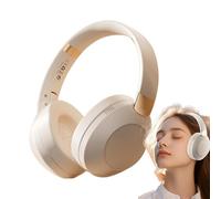 Headphones Over Ear - Active Noise Cancelling For Immersive Audio Wireless Foldable Design, High Fidelity Stereo Sound + Rapid Charge Battery | High Strength Durable Polymer Casing For Travel & Work