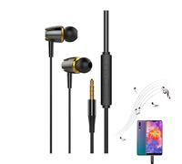 Headphones Wired,Surround Sound Noise ReductionIn-Ear Headphones | Skin-Friendly Silicone Hat, For Sports, Compsuter, Pshone, 3.5msm Jack Devices