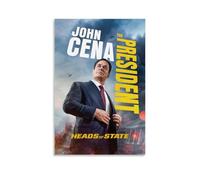 Heads of State Poster de film humoristique noir sur toile style vintage avec couverture pour salon, chambre à coucher, 60 x 90 cm, style sans cadre