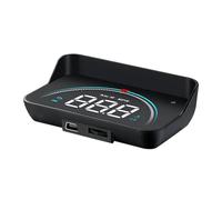 Heads Up Display for Cars - Windshield HUD Projector, Digital Speedometer with Overspeed Alarm, High-Definition GPS Dashboard, Vehicle Speed Monitor for SUV RV Sedan Van Minivan