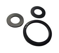 HeadSeal Ensemble de joints en silicone A, B et C - Coupleur de précision de rechange pour chauffages AirJet Square Lay-Z-Spa et SaluSpa - Améliore la durabilité et la performance