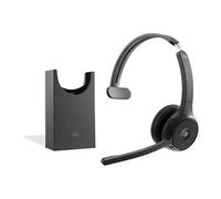 Headset 721 - Micro-casque - sur-oreille - Bluetooth - sans fil - noir de charbon - Cisco Webex Certified