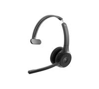 Headset 721 - Micro-casque - sur-oreille - Bluetooth - sans fil - noir de charbon - Cisco Webex Certified