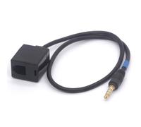 Headset Buddy RJ9 4P4C Female to 3.5mm Male Adapter Cable for Cisco Phone Avaya 40cm
