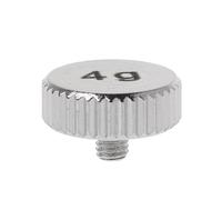 Headshell 4G Shell Weight Turntable Metal Electric Instrument Parts pour SL1200 SL1210 MK2 3 5 M5G Stylus DJ, Silver