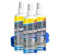 Headstone Restoration Cleaning Spray, Gravestone & Monument Cleaner,Headstone Restoration Kit for Granite and Marble Memorials (3Pcs)