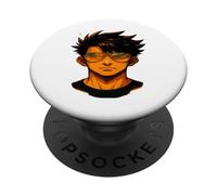 Headstrong The Face of Fire Freedom and Fury Cadeau Fantaisie PopSockets PopGrip Adhésif