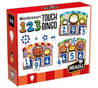headu - 123 Montessori Touch Bingo, Multicolore (it21109) Multicolore G