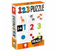 Headu Puzzle 123 – Apprentissage des chiffres et du calcul – 3-6 ans – 54907