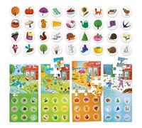 Headu - 4 Seasons Lotto Jeux Éducatifs Culture Générale Et Logique, Multicolore, 8.05959E+12