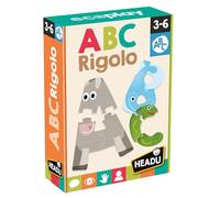 Headu - ABC Rigolo - Apprends Les Mots avec L’Alphabet Rigolo | Jeu Educatif 3 4 5 6 Ans, Jeu pour Apprendre à Lire et à Écrire, Cadeau Enfants, Cadeau Fille, Cadeau Garçon, Made in Italy