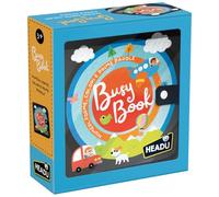 HEADU Busy Book Prime Découvertes - Chiffres, Formes, Couleurs et Premiers Mots | Livre sensoriel en Feutre pour Enfants de 3, 4, 5, 6 Ans, Busy Board, activités éducatives pour Toucher et manualité